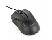 Gembird MUS-3B-01, Optical Mouse, 1000dpi, USB, 1.35m cable, Black